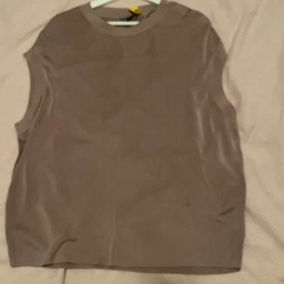 COS Green Shine top - Picture 2 of 8